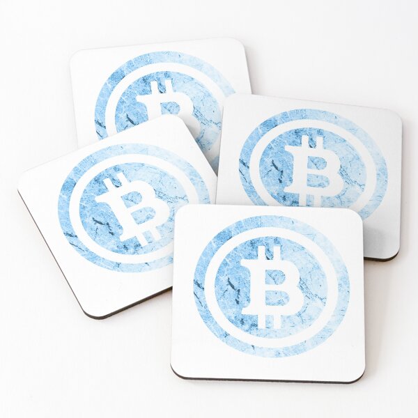 Item preview, Bitcoin (BTC) Blue Marble Logo 2 designed and sold by issaapparel.