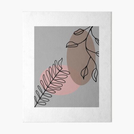 Leaves in September Art Board Print