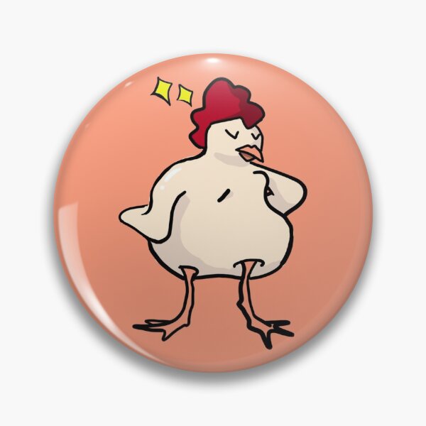 Item preview, A cute peachy chicken coming in your neighborhood designed and sold by seatrah.