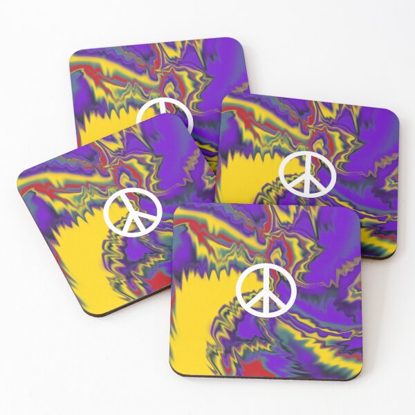 Item preview, Psychedelic Peace symbol 1 designed and sold by HumanwreckageRB.