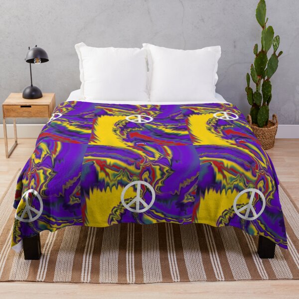 Item preview, Psychedelic Peace symbol 1 designed and sold by HumanwreckageRB.