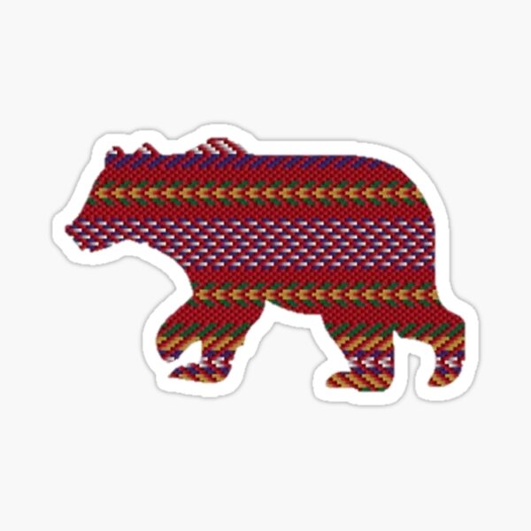 Item preview, Metis Sash Bear designed and sold by Jenannbrown.