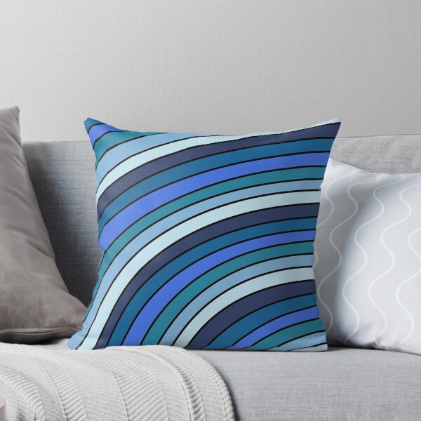 Item preview, Sound Waves Blue designed and sold by Owen1976.