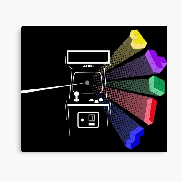 Tetris Floyd Canvas Print