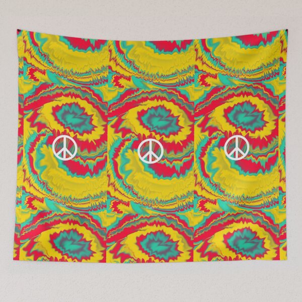 Item preview, Psychedelic Peace symbol 3 designed and sold by HumanwreckageRB.