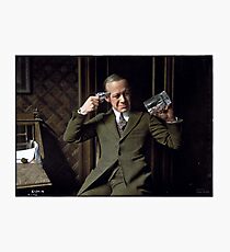 Ernest Hare, thoughts on Prohibition, ca. 1920 Photographic Print