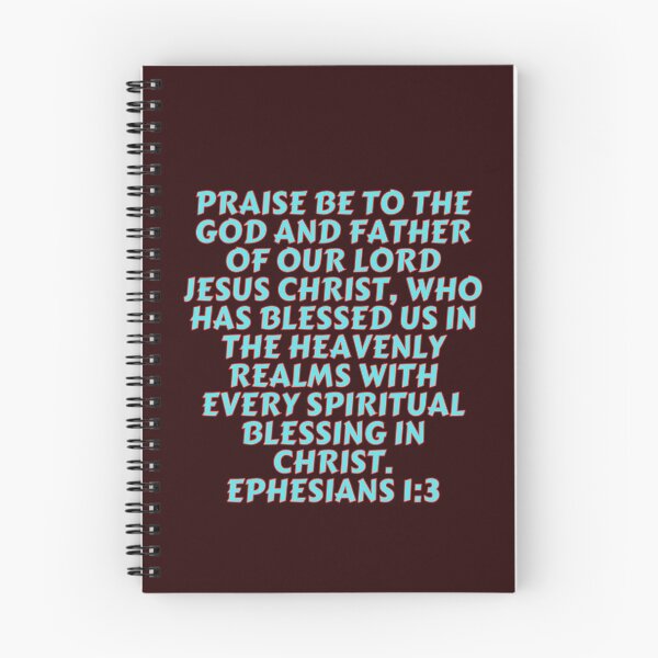 Artikelvorschau, Bibelvers Epheser 1: 3 entworfen und verkauft von Prayingwarrior.