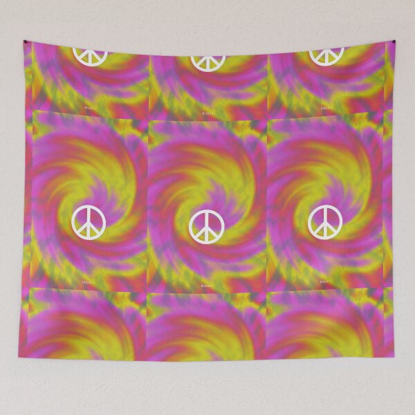 Item preview, Psychedelic Peace symbol 4 designed and sold by HumanwreckageRB.
