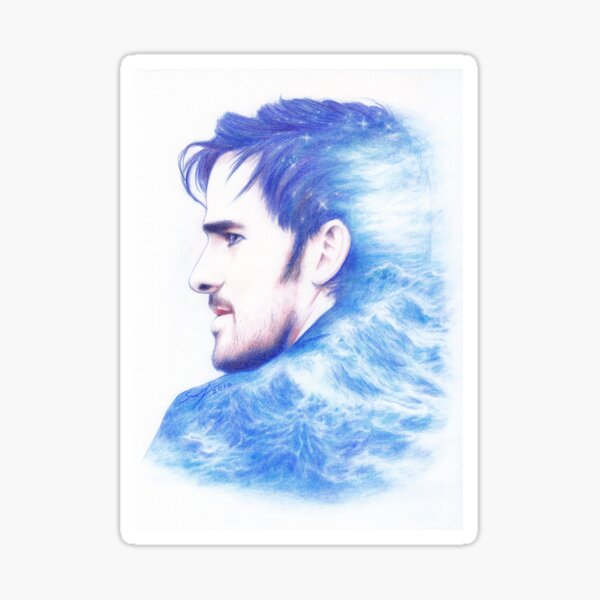 Born With The Sea In His Blood Sticker