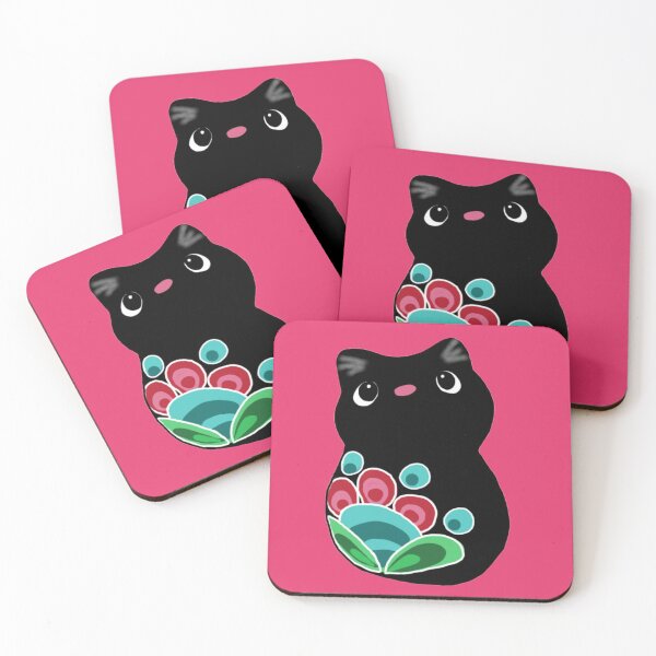Item preview, Folky Kitty designed and sold by Binxceramic.