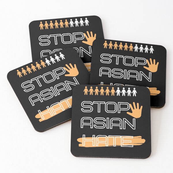 Item preview, stop asian hate phrase designed and sold by sunvic.