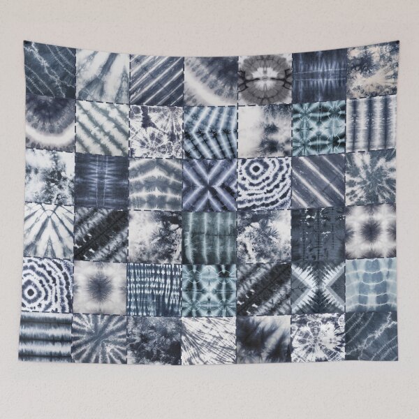 Item preview, Tie and Dye Patchwork Fusion [#68] designed and sold by AfriStyleUK.