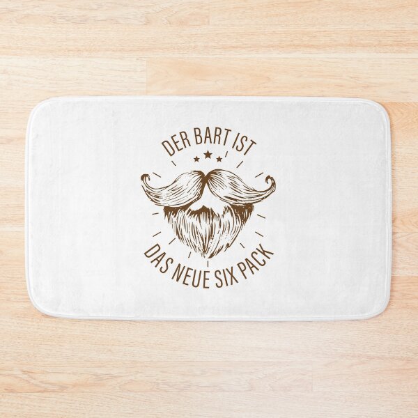 Item preview, Beard is the new Sixpack Moustache Design designed and sold by Nillo.