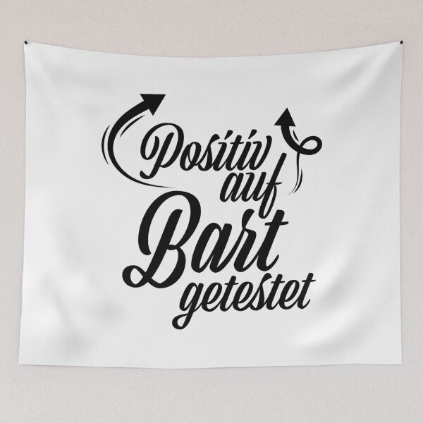Item preview, Positive tested for beard Moustache Design designed and sold by Nillo.