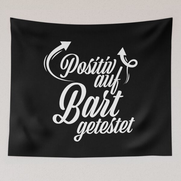 Item preview, Positive tested for beard Moustache Design designed and sold by Nillo.