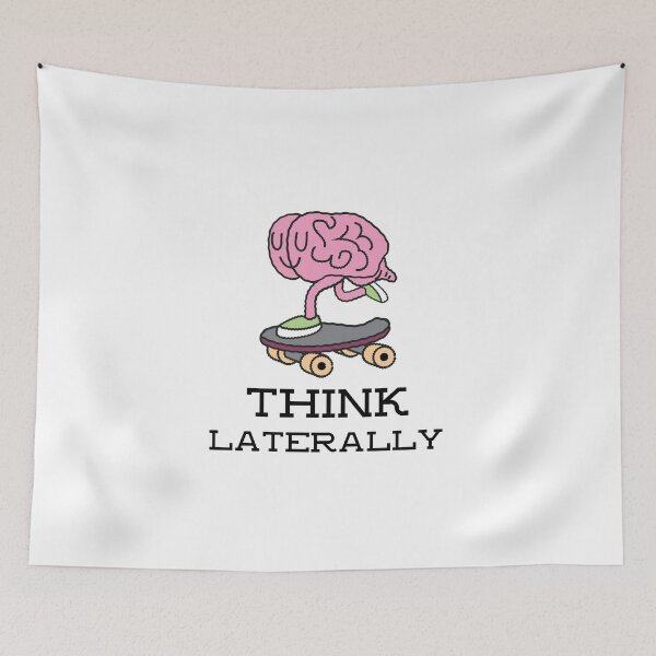 Item preview, THINK LATERALLY designed and sold by DomGDesign.