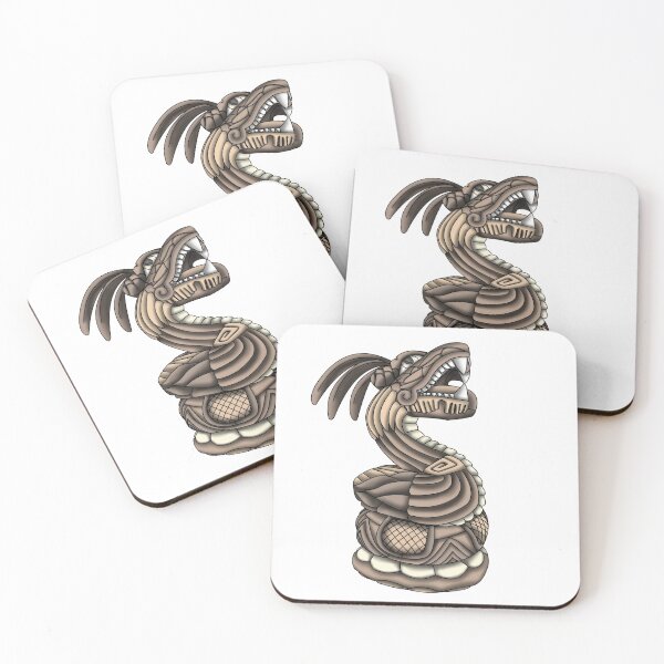 Item preview, Kukulkaan - Quetzalcoatl (light shadow) designed and sold by Mitnal.