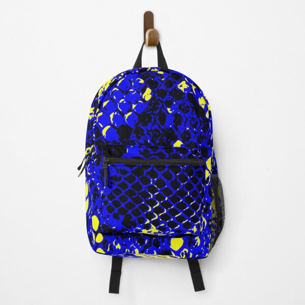 Item preview, Python Skin Yellow and Blue Design designed and sold by DesignFantazia.