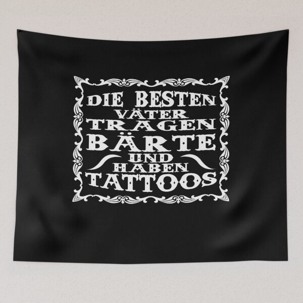 Item preview, The best dads wear beards and have tattos designed and sold by Nillo.
