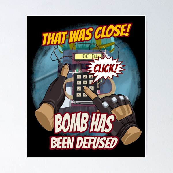 csgo bomb Poster for Sale by MinoCyCeg