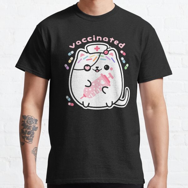 Kitipai Kitty Cat Nurse Vaccinated Classic T-Shirt
