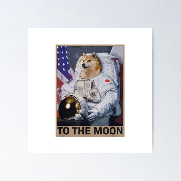 Artikel-Vorschau von Dogecoin Astronaut, Dogecoin, Dogecoin, Doge Hund Shiba Inu Astronaut, designt und verkauft von cercleshop.