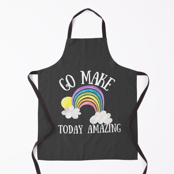 Item preview, Go Make Today Amazing rainbow designed and sold by Schuva.