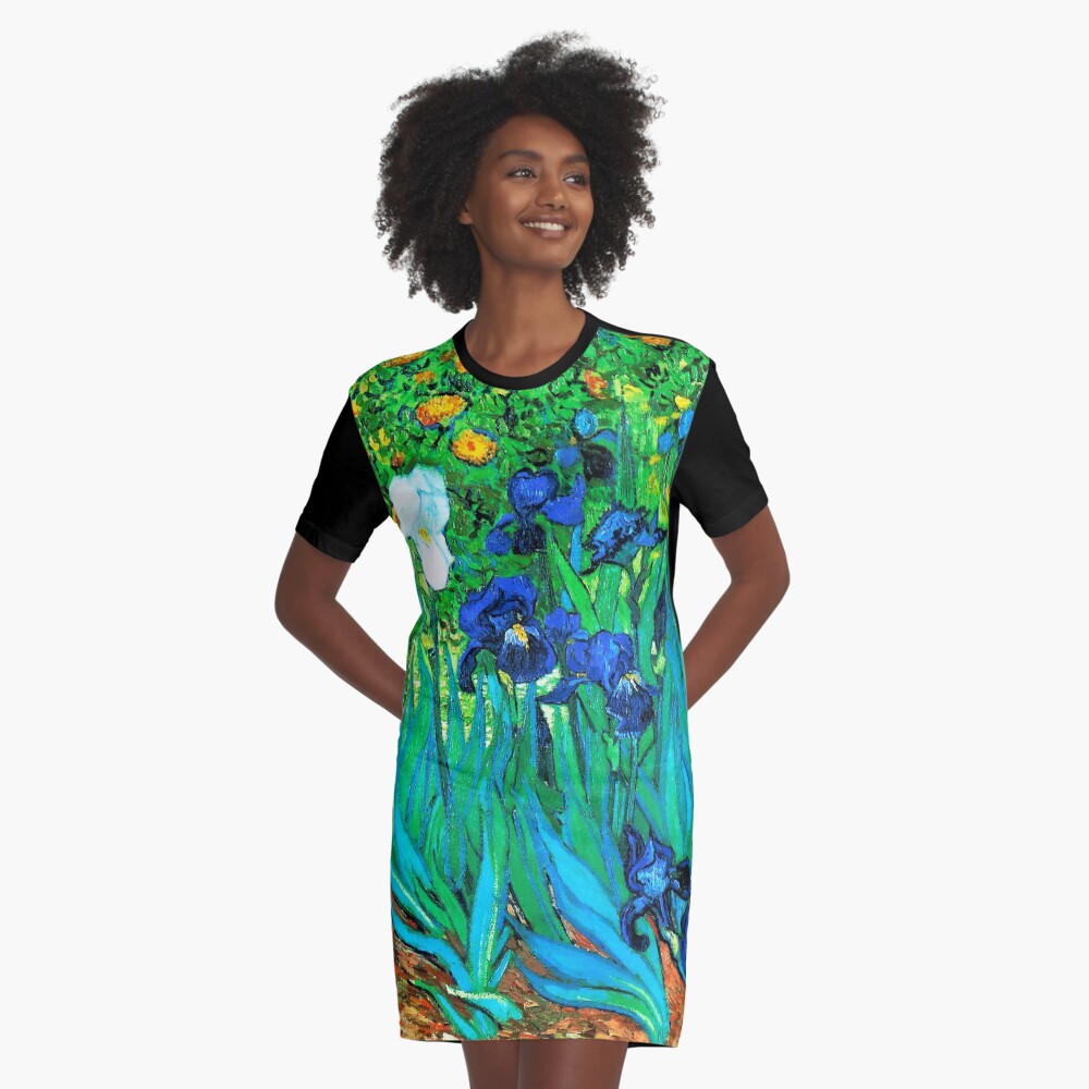 Item preview, Graphic T-Shirt Dress designed and sold by VintageEraArt.
