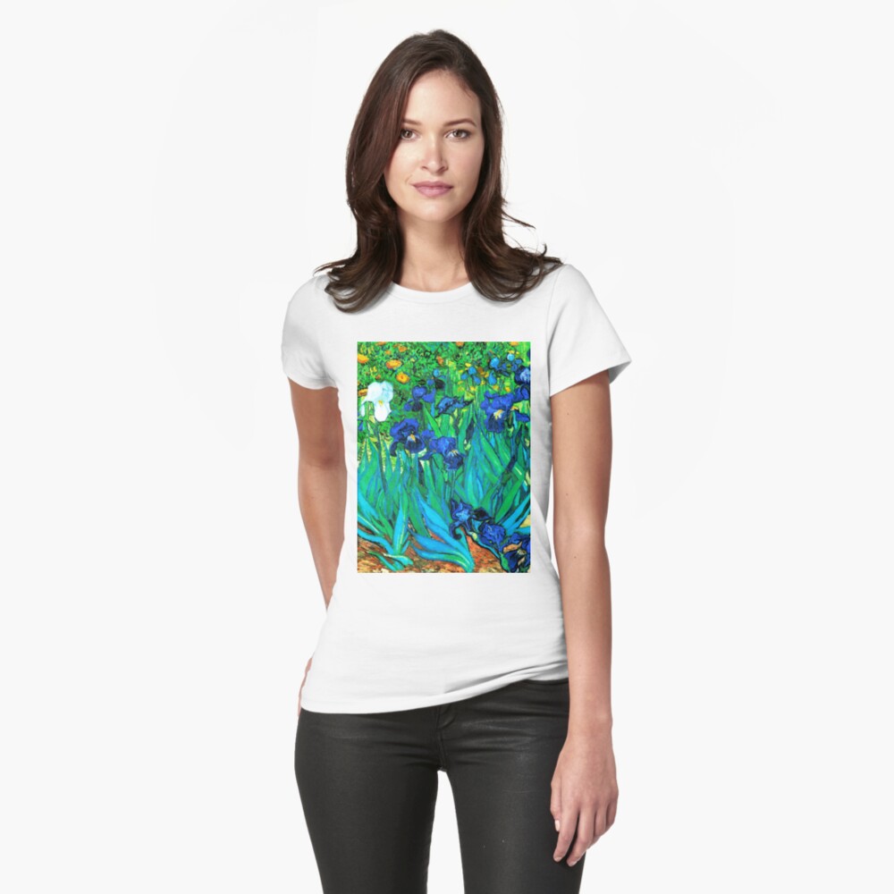 Item preview, Fitted T-Shirt designed and sold by VintageEraArt.