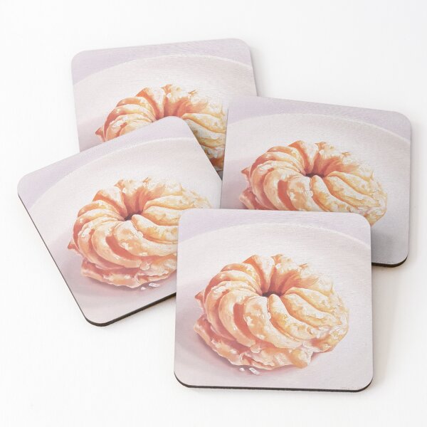Item preview, Honey Cruller 2 - donut painting designed and sold by Emily Bickell.