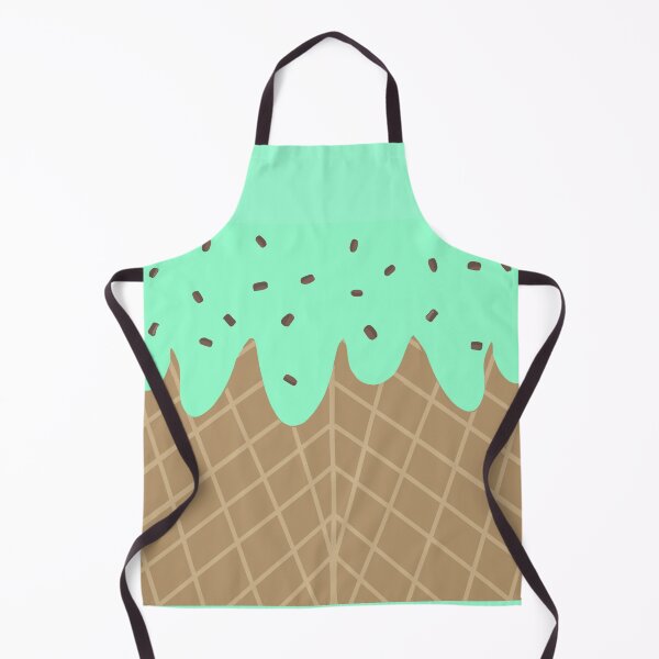 Item preview, Cute Mint Chocolate Chip Ice Cream designed and sold by MollyTamolly.
