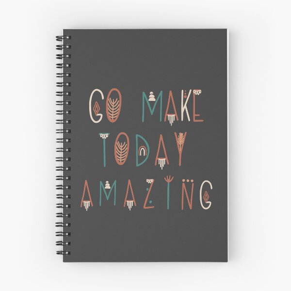 Item preview, Go Make Today Amazing Boho Letters designed and sold by Schuva.