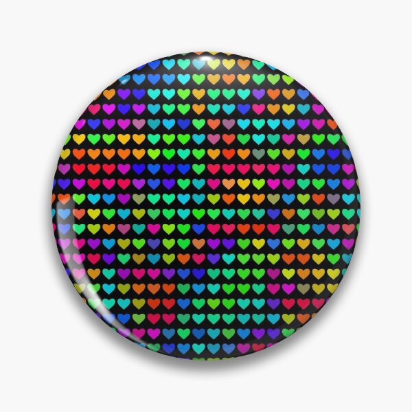 Item preview, Funky Bold Colorful Hearts Seamless Pattern designed and sold by Kaleiope Studio.