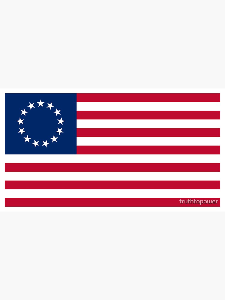 Betsy Ross Flag Sticker For Sale By Truthtopower Redbubble   Bg,f8f8f8 Flat,750x,075,f Pad,750x1000,f8f8f8 