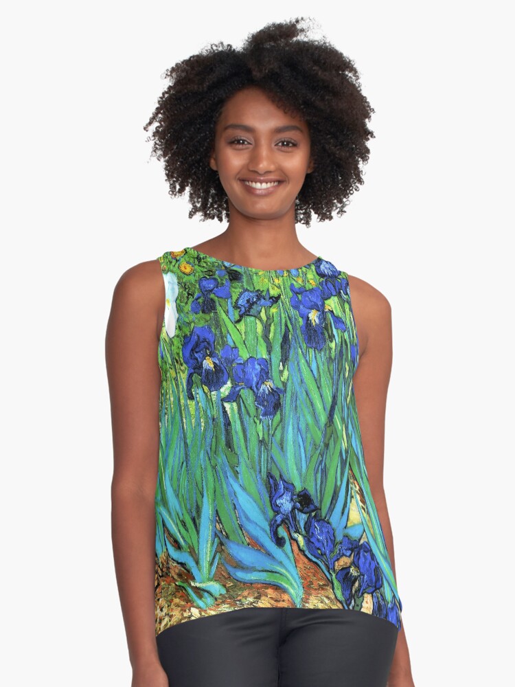 Item preview, Sleeveless Top designed and sold by VintageEraArt.