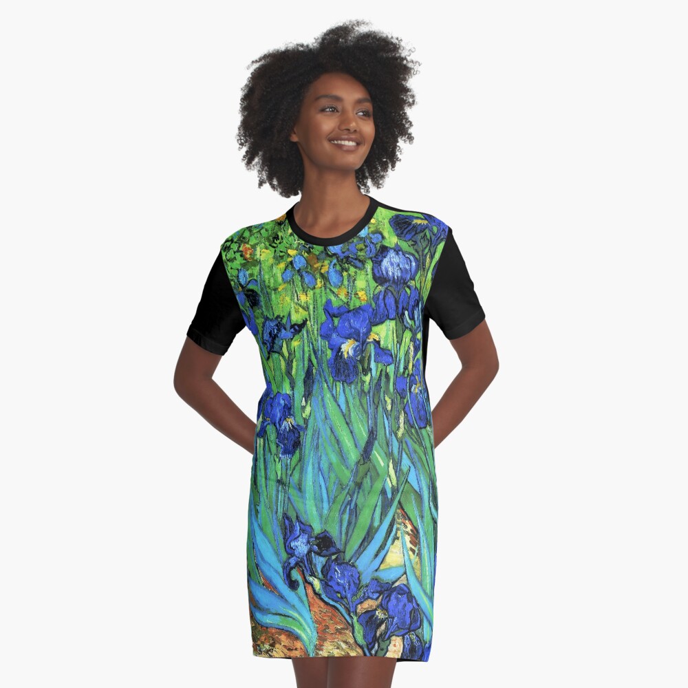 Item preview, Graphic T-Shirt Dress designed and sold by VintageEraArt.