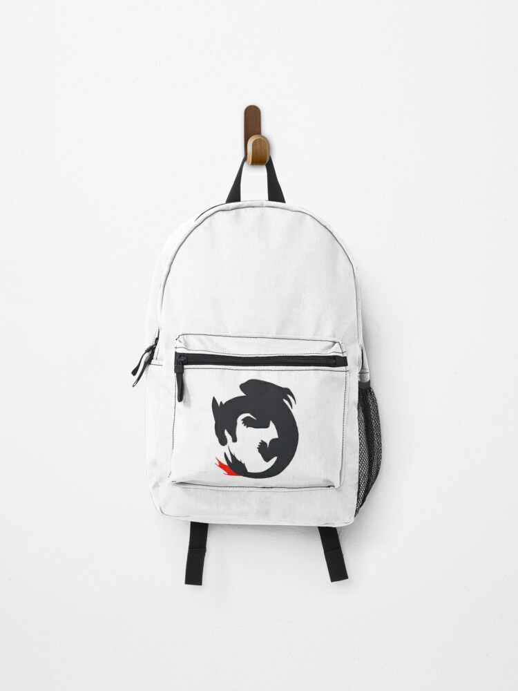 Naruto Backpack Logo Official Black