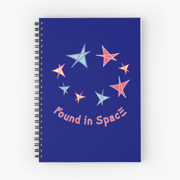 Item preview, Found in Space stars icons, red, blue and yellow on midnight blue designed and sold by Susan Marie Williams.