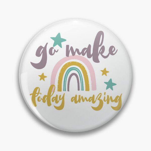 Item preview, Go Make Today Amazing boho rainbow designed and sold by Schuva.