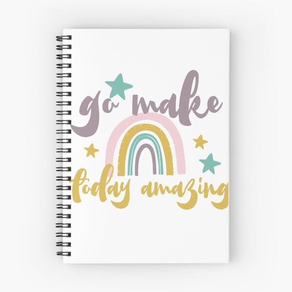 Item preview, Go Make Today Amazing boho rainbow designed and sold by Schuva.