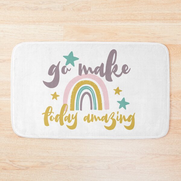 Item preview, Go Make Today Amazing boho rainbow designed and sold by Schuva.