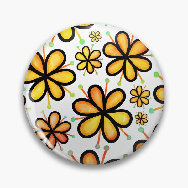 Item preview, Colorful Daisies and Margaritas. Decorative Doodle Flowers designed and sold by Siiiiichfried.