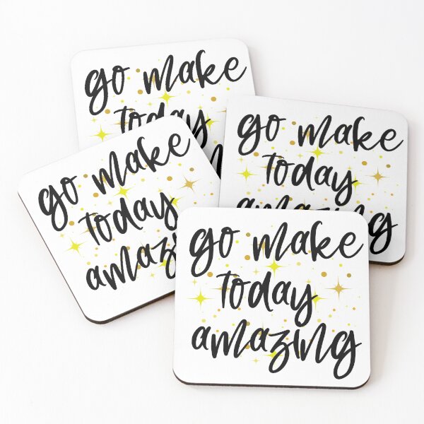 Item preview, Go Make Today Amazing sparkles designed and sold by Schuva.