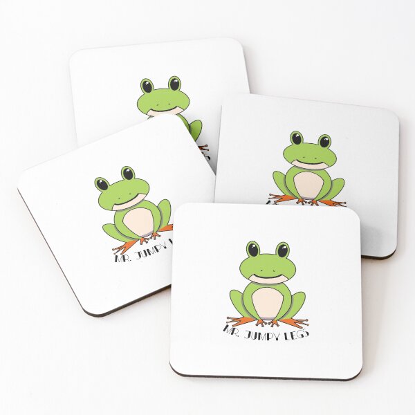 Item preview, Mr. Jumpy Legs frog designed and sold by craftedcaboodle.