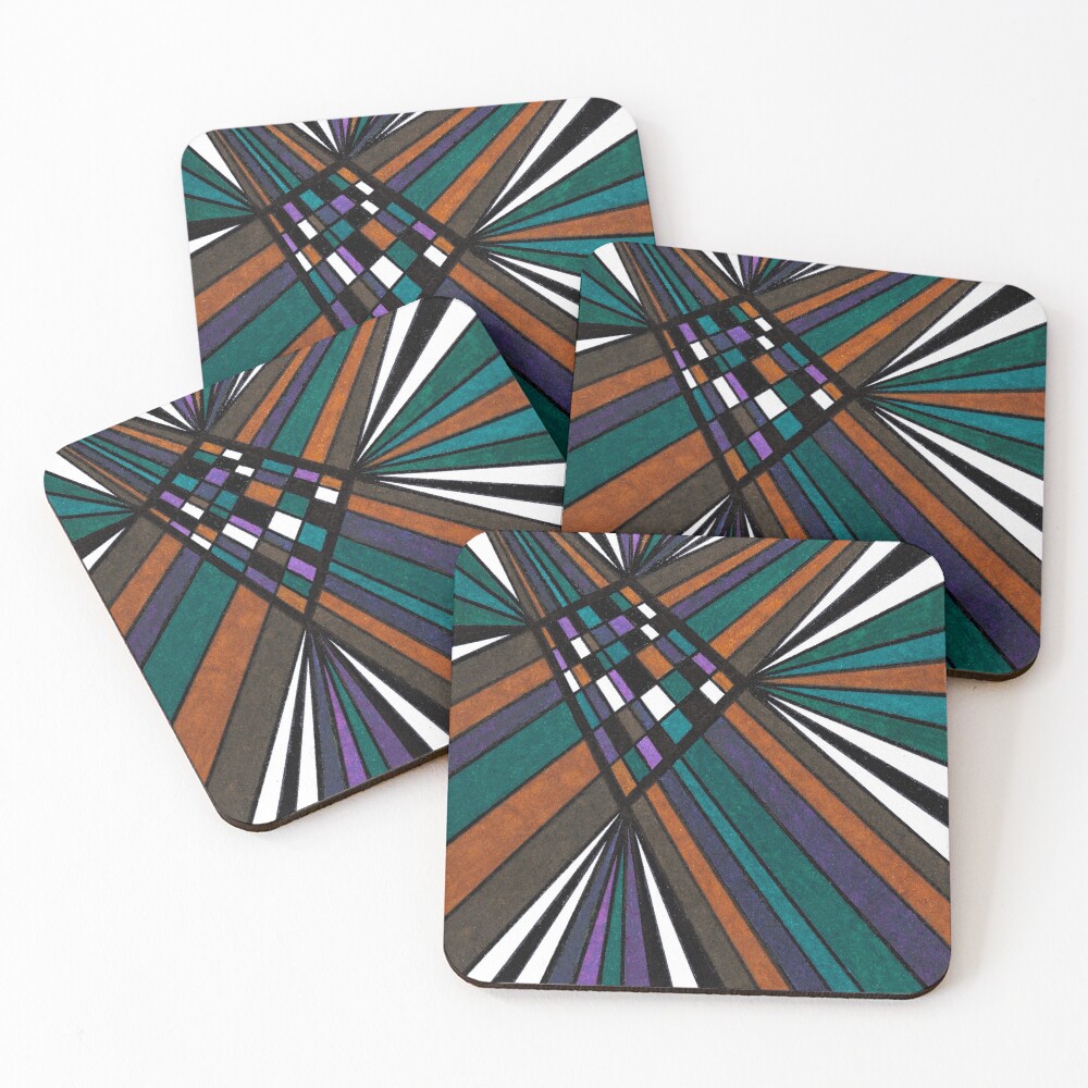 Item preview, Coasters (Set of 4) designed and sold by ChezDesigns.