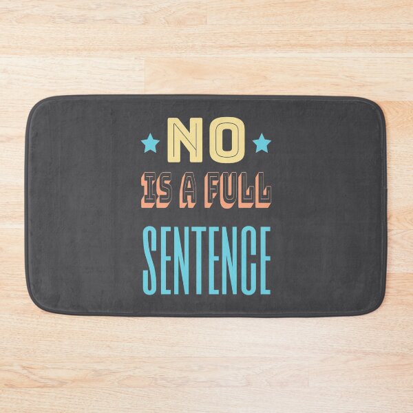 Item preview, No, is a full Sentence designed and sold by mehdi-bianco.