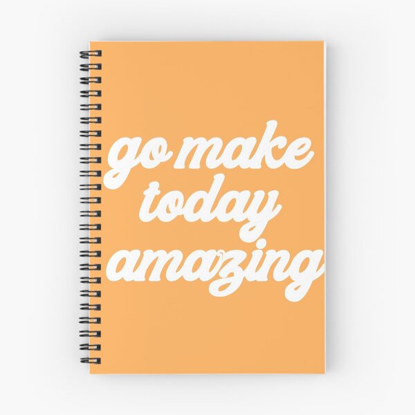Item preview, Go Make Today Amazing and positive- Marigold designed and sold by Schuva.