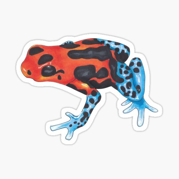 Item preview, Poison Dart Frog designed and sold by NiksyDesign.