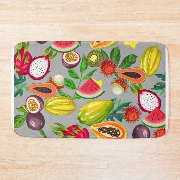 Item preview, Tropical Fruit Pattern, Exotic Colorful Fruit Slices designed and sold by silviaol.