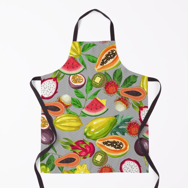 Item preview, Tropical Fruit Pattern, Exotic Colorful Fruit Slices designed and sold by silviaol.
